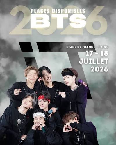 BTS - 17 Juillet 2026 - Paris Stade De France St Denis