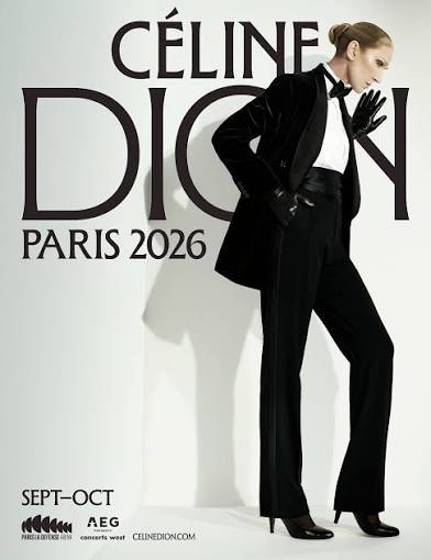 Céline Dion - 9 Octobre 2026 - Paris La Defense Arena
