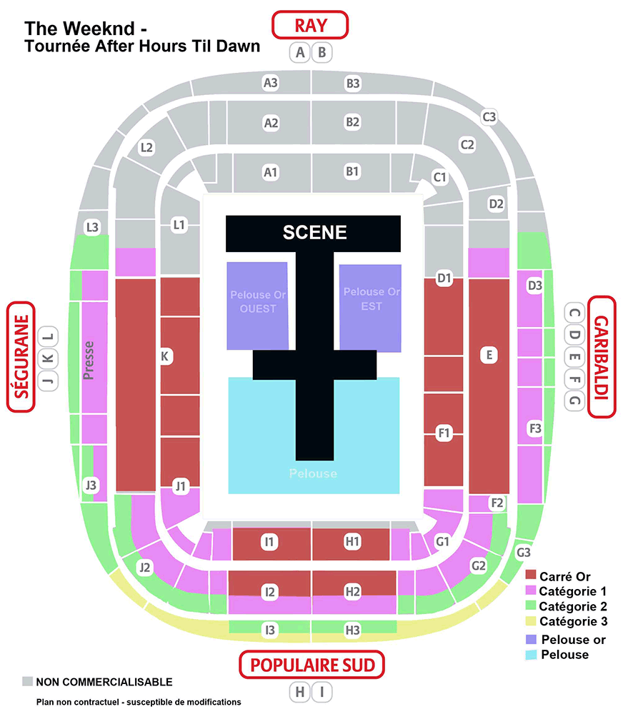 The Weeknd - 22 Juillet 2026 - Nice Allianz Riviera