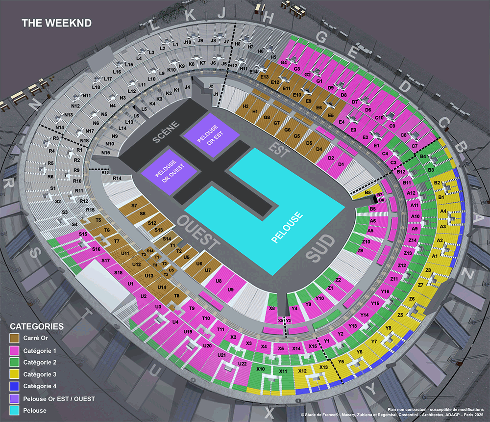 The Weeknd - 10 Juillet 2026 - Paris Stade De France St Denis