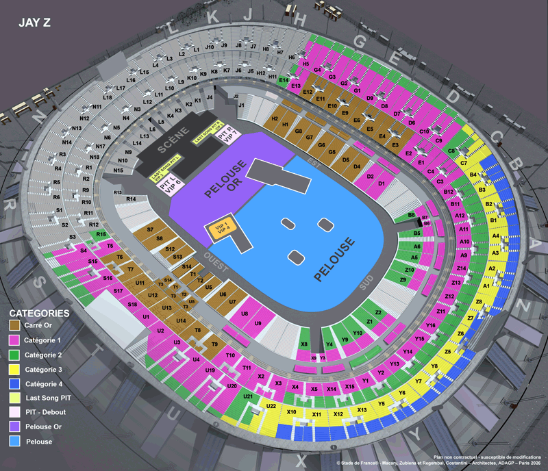 Jay Z 30 - 10 Septembre 2026 - Paris Stade De France St Denis